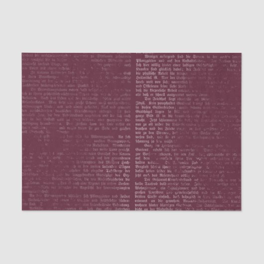 Papier Mousseline Calligraphie Vintage de Bourgogne (Recto)