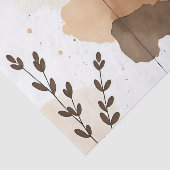 Papier Mousseline Calques minimalistes chauds Abstraits (Détail)