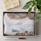 Papier Mousseline Camel de Noël, personnalisable (Cadeau)