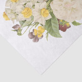 Papier Mousseline Camellia, Narcisse, Pansy (Détail)