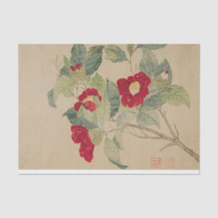 Papier Mousseline Camellias by Ma Yuanyu