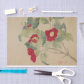 Papier Mousseline Camellias par Ma Yuanyu (Artisanat)