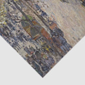 Papier Mousseline Camille Pissarro - Boulevard Montmartre, matin (Détail)