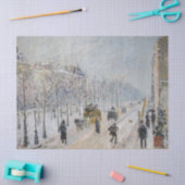 Papier Mousseline Camille Pissarro - Boulevards extérieurs, Effet Ne (Artisanat)