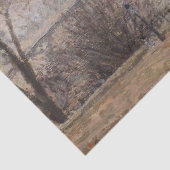 Papier Mousseline Camille Pissarro - La Seine et le Louvre (Détail)