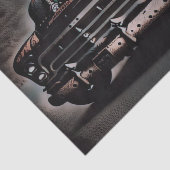 Papier Mousseline Camion Antique - Un classique intemporel (Détail)