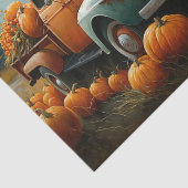 Papier Mousseline Camion citrouille Patch (Détail)