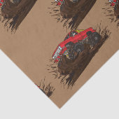 Papier Mousseline Camion de boue à 4 roues Thunder_Cove (Détail)