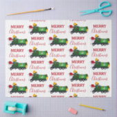 Papier Mousseline Camion de recyclage de Noël (Artisanat)