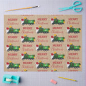 Papier Mousseline Camion de recyclage de Noël (Artisanat)