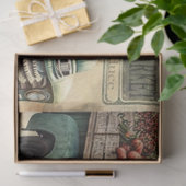 Papier Mousseline Camion du marché agricole (Cadeau)