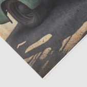 Papier Mousseline Camion du marché agricole (Détail)