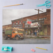 Papier Mousseline Camion - L'épicerie de la ville 1939 (Artisanat)