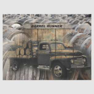 Papier Mousseline Camion vintage Antique Camion Vieux Camion