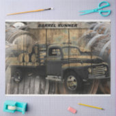 Papier Mousseline Camion vintage Antique Camion Vieux Camion (Artisanat)