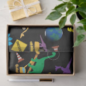 Papier Mousseline Camions de construction Astronaut Dinosaures dans (Cadeau)