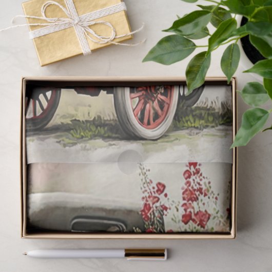 Papier Mousseline Camions de jardin (Cadeau)