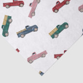 Papier Mousseline Camions de ramassage Véhicules mignons Transport d (Détail)