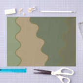 Papier Mousseline Camo (Artisanat)