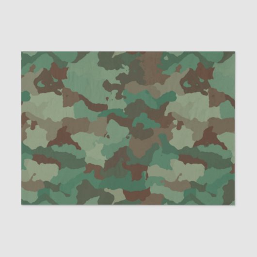 Papier Mousseline Camo (Recto)