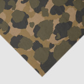 Papier Mousseline Camo Abstrait (Détail)