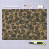 Papier Mousseline Camo Abstrait (Artisanat)