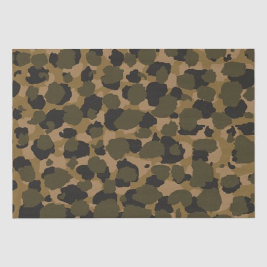 Papier Mousseline Camo Abstrait (Recto)