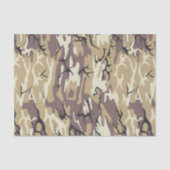 Papier Mousseline Camo Brown (Recto)