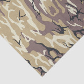 Papier Mousseline Camo Brown (Détail)