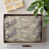 Papier Mousseline Camo Brown (Cadeau)