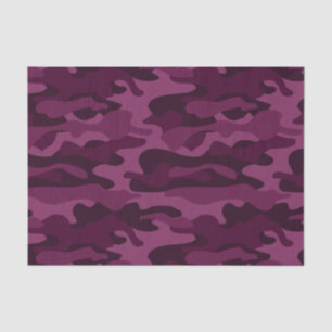 Papier Mousseline Camo de couleur violette tyrienne