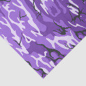 Papier Mousseline Camo pourpre (Détail)