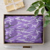Papier Mousseline Camo pourpre (Cadeau)