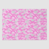 Papier Mousseline Camo Rose (Recto)