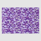 Papier Mousseline Camo violet (Recto)