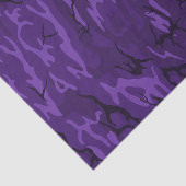 Papier Mousseline Camo violet foncé (Détail)