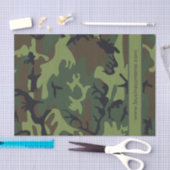 Papier Mousseline Camouflage (Artisanat)