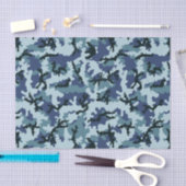Papier Mousseline Camouflage de la marine (Artisanat)