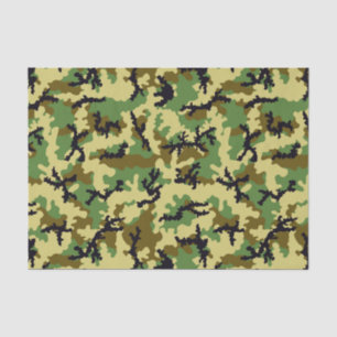 Papier Mousseline Camouflage des bois
