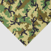 Papier Mousseline Camouflage des bois (Détail)