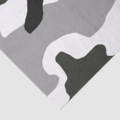 Papier Mousseline Camouflage gris urbain no 15 imprimé (Détail)