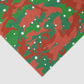 Papier Mousseline Camouflage Haus De Camo Xmas (Détail)