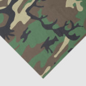 Papier Mousseline Camouflage militaire (Détail)