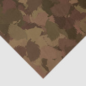 Papier Mousseline Camouflage moderne de HÉRISSON (Détail)