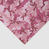 Papier Mousseline Camouflage rose (Détail)