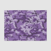 Papier Mousseline Camouflage violet, Armée (Recto)