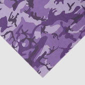 Papier Mousseline Camouflage violet, Armée (Détail)