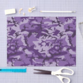 Papier Mousseline Camouflage violet, Armée (Artisanat)