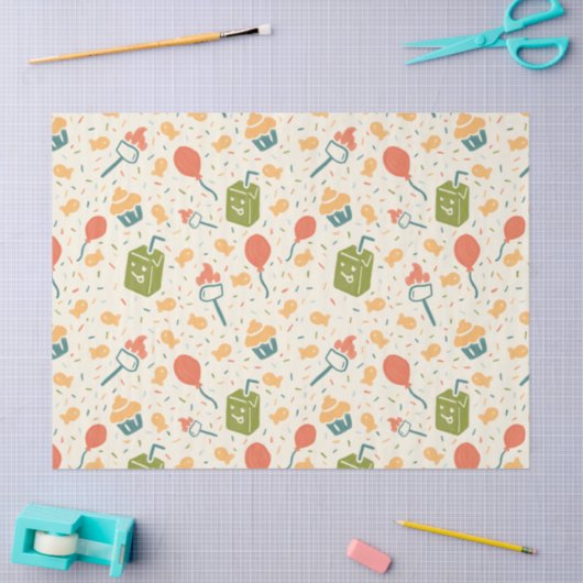 Papier Mousseline Camp Chaos Tissue Paper (Artisanat)
