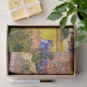 Papier Mousseline Campagne d'automne, Van Gogh (Cadeau)